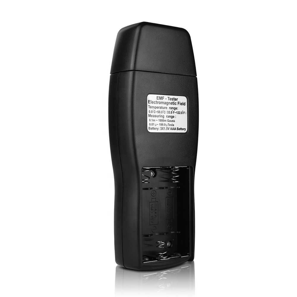 60pcs EMF Meter Tester the detection of the electric field, magnetic field, portable electromagnetic radiation detector