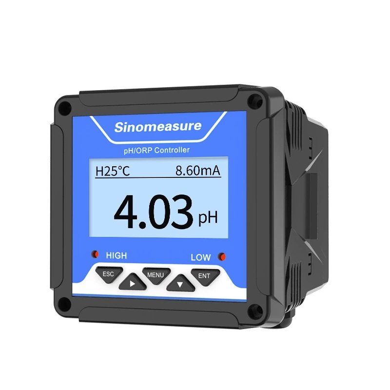 Online PH Meter Detector Controller Industrial Water Quality Test ORP Electrode Sensor