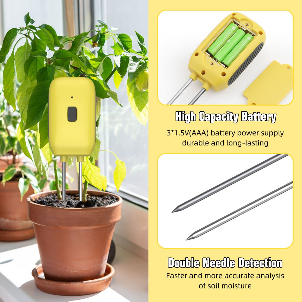 Soil Meter Smart Tuya Bluetooth Detector Tester Temperature Humidity Measuring Instrument Soil Moisture Meter