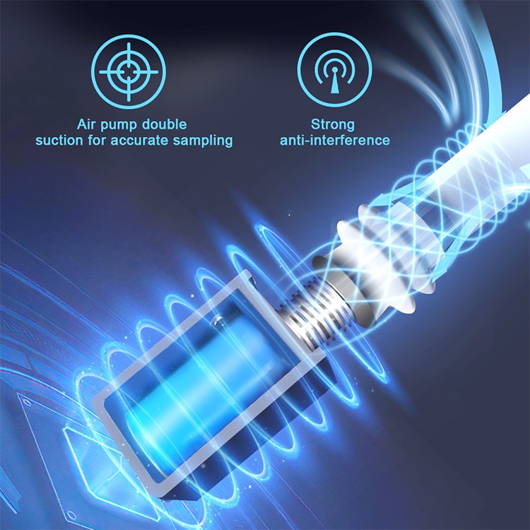 High Performance Digital Alcohol Detector Advanced Flow Check Alcohol Breathalyzer