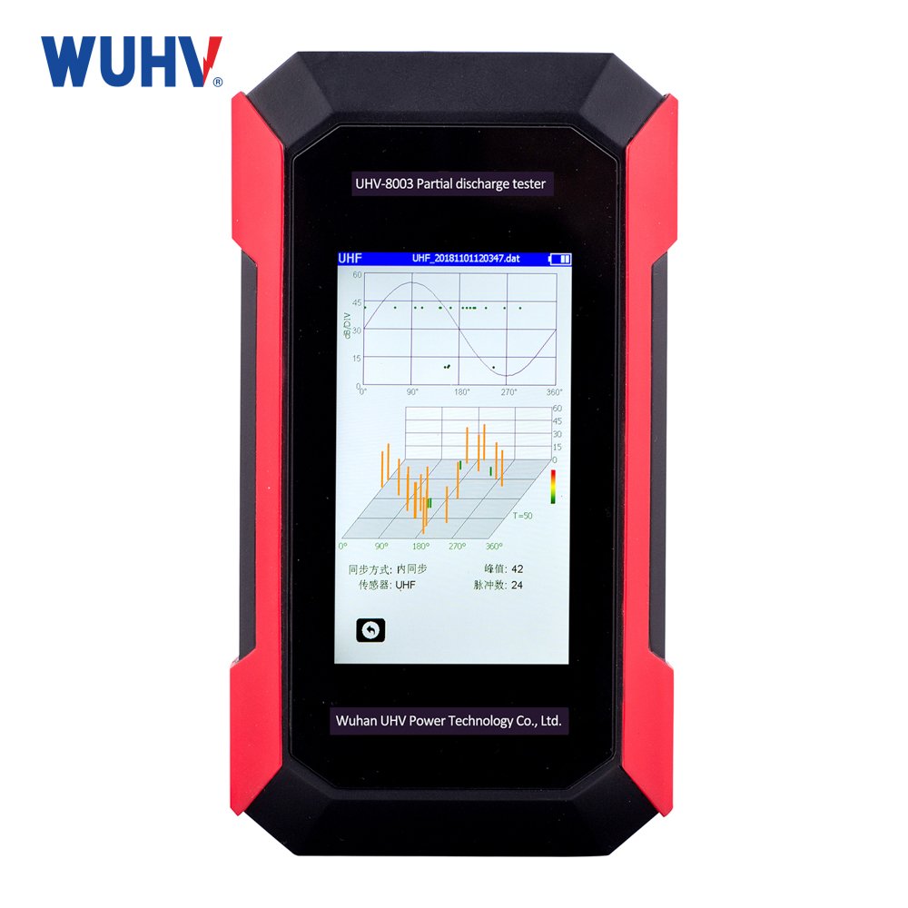 UHV-8003 Handheld Partial Discharge Tester for GIS Transformer Cable ultrasonic Hipot Partial Discharge Detector