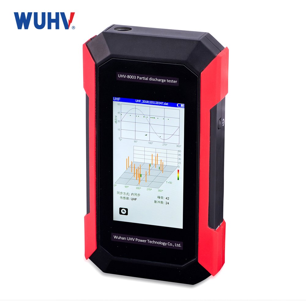 UHV-8003 Handheld Partial Discharge Tester for GIS Transformer Cable ultrasonic Hipot Partial Discharge Detector