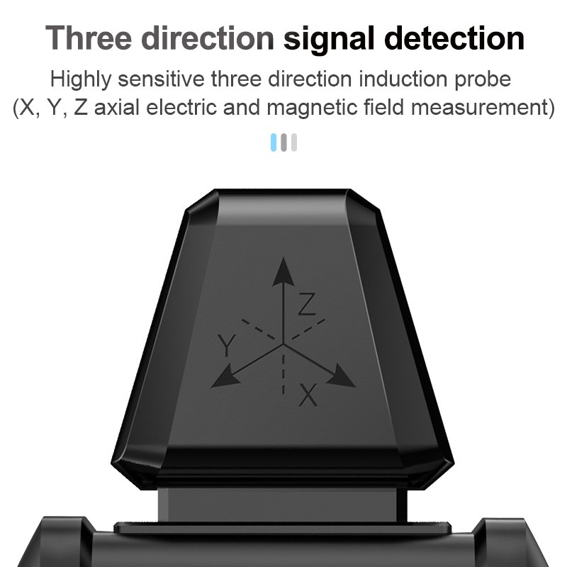 Electromagnetic Radiation Tester Electromagnetic Field Radiation Detector Tester Emf Meter Counter Emission Dosimeter Computer