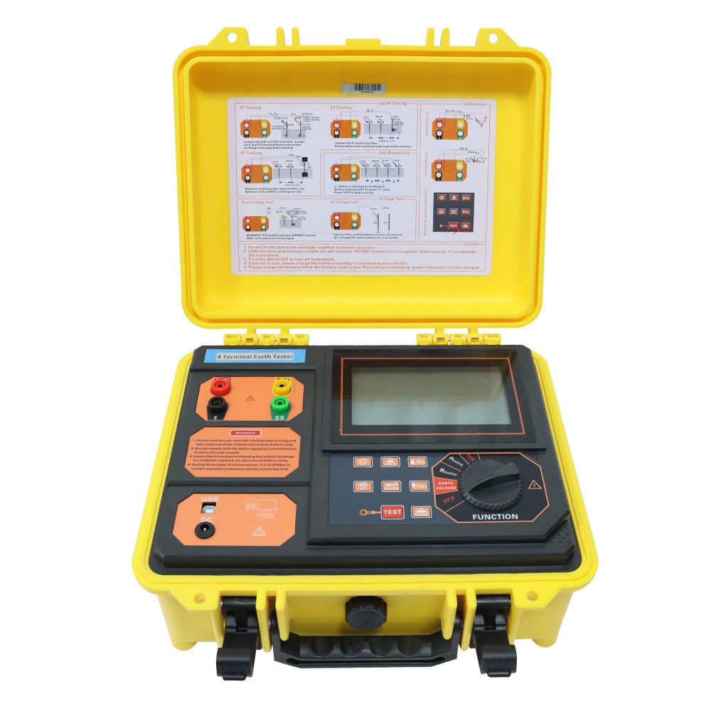 Factory Price High Profit Hotsale Precise Digital Ground Earth Resistance Tester With Soil Resistivity Test