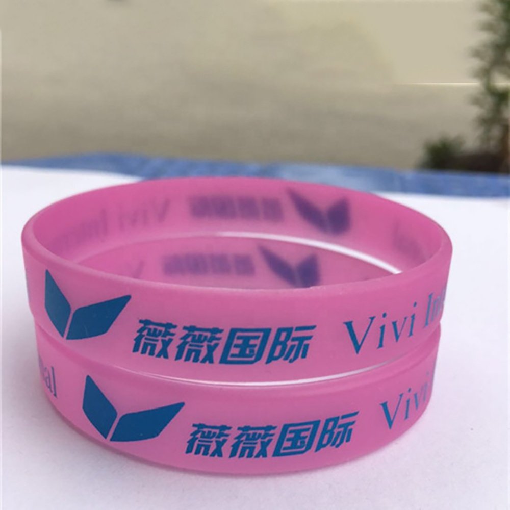 Custom LOGO sun light monitor wristband color changing uv tester bracelet sensor wristband