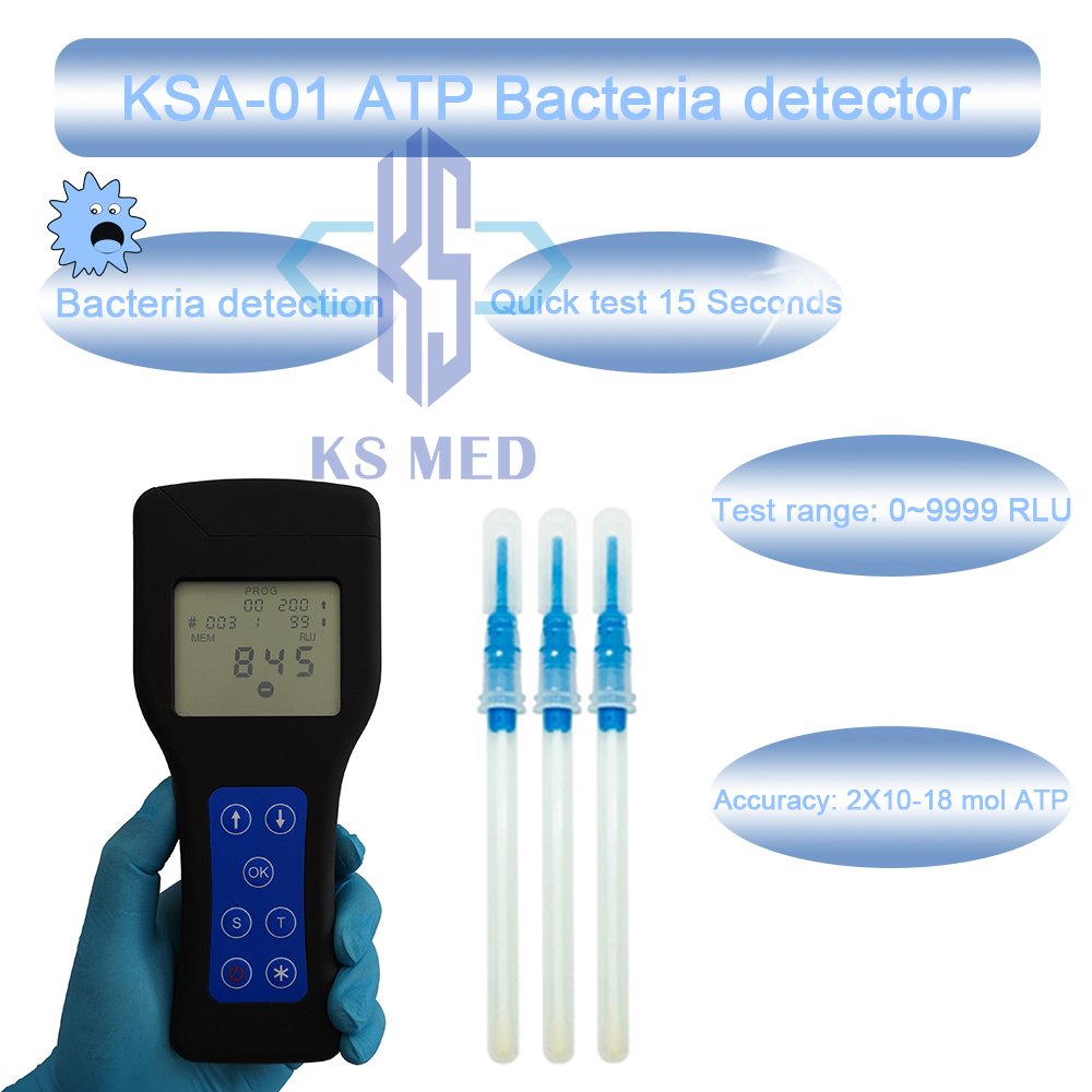 Hot-selling handheld atp hygiene device detection bacteria fluorescence atp bacterial detection swab