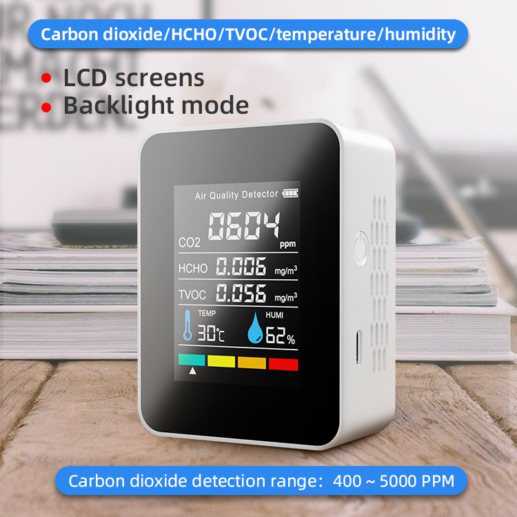 New Highly Quality Infrared Co2 Sensor Tester Meter Detector Carbon Dioxide Co2 Meter Gas Analyzers