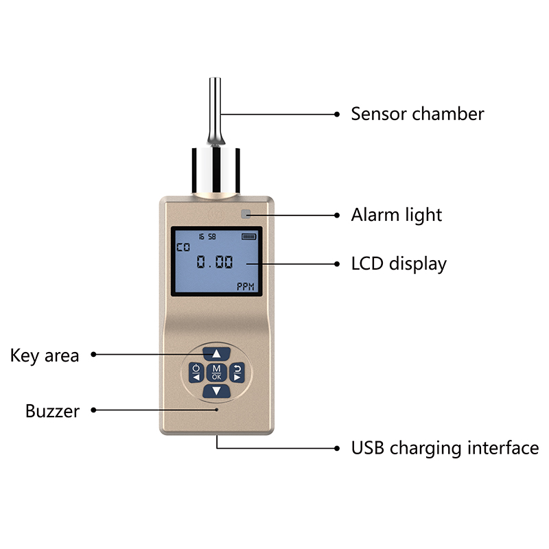 Safewill Manufacturer Wholesale Price Handheld Portable Pump Suction Gas Detector