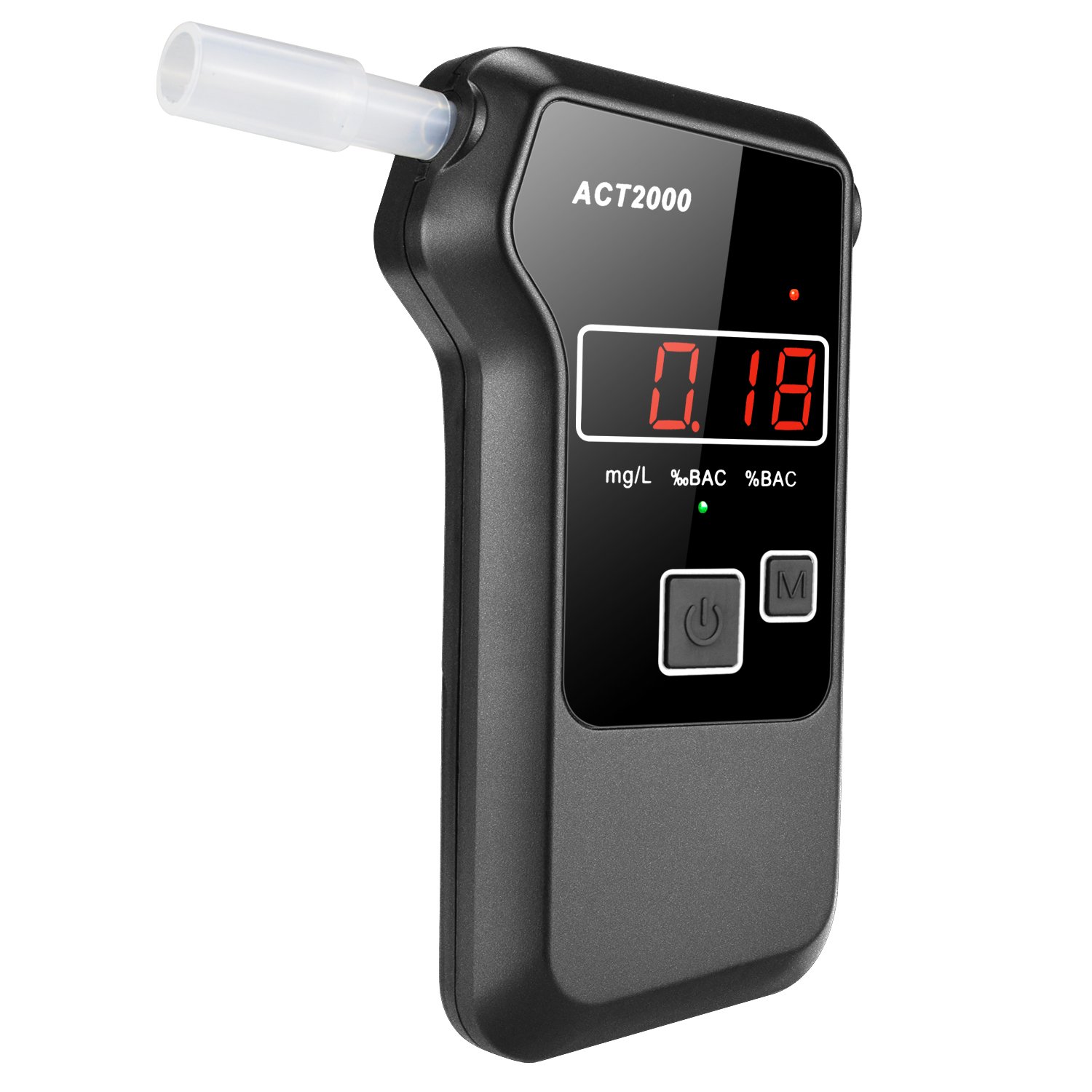 Factory sale Breath alcohol tester accurate fuel cell sensor breathalyzer road safety alcohol detector