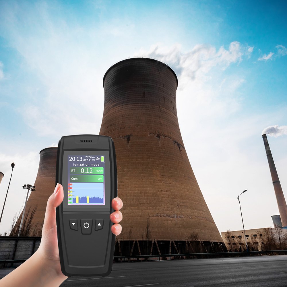 Multi-Function Geiger Counter Detector Measuring X-ray and Beta-ray Rays for Nuclear Radiation for Industrial Sites