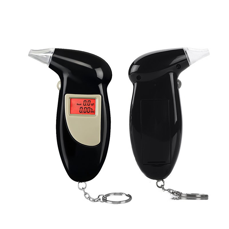 High Sensitivity Entrance Alcohol Sensor Blow Alcohol Test Mini Alkomat Portable Breathalyzer Digital Analyser Alcohol Tester