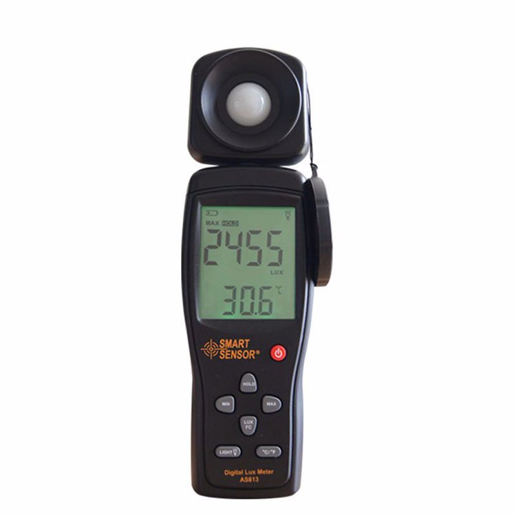 AS813 Economic price Smart Sensor Digital Mini spectrometer Actinometer light meter AS803 Lux Meter