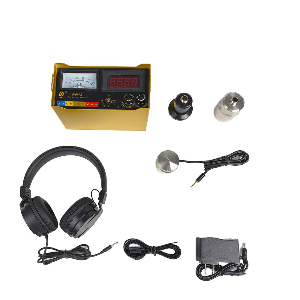 Professional High-Precision Digital Acoustic Water Leak Meter Multi-Function Smart Home Pipeline Leak Detector Industrial Metal