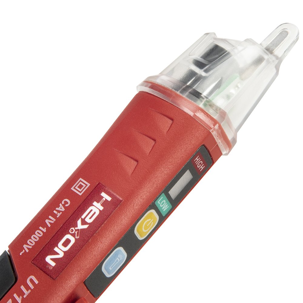 Adjustable Sensitivity LED Flashlight Buzzer Alarm Non-Contact Volta Detector Tester Pen 1-Year Warranty Electronic Power ODM