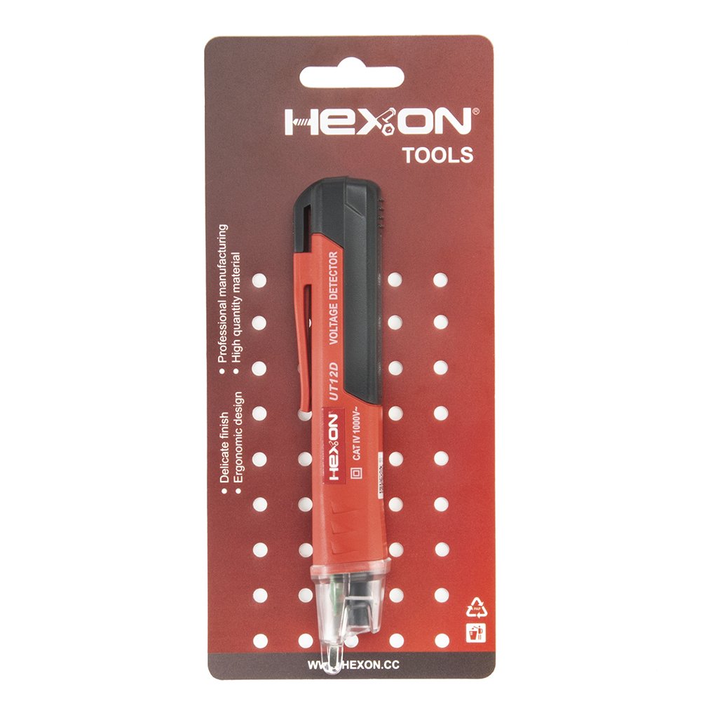 Adjustable Sensitivity LED Flashlight Buzzer Alarm Non-Contact Volta Detector Tester Pen 1-Year Warranty Electronic Power ODM