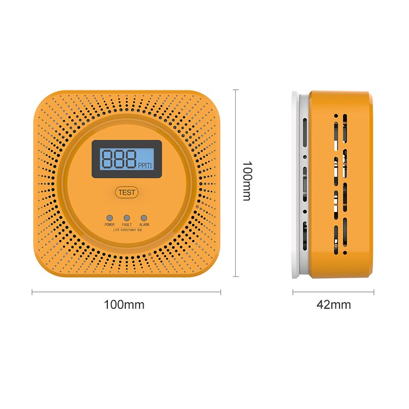Safewill Hot Selling Wifi Smart Home Air Monitor CO alarm CH4 Gas Detector 2 in1 CO Gas Leak Detector with Tuya