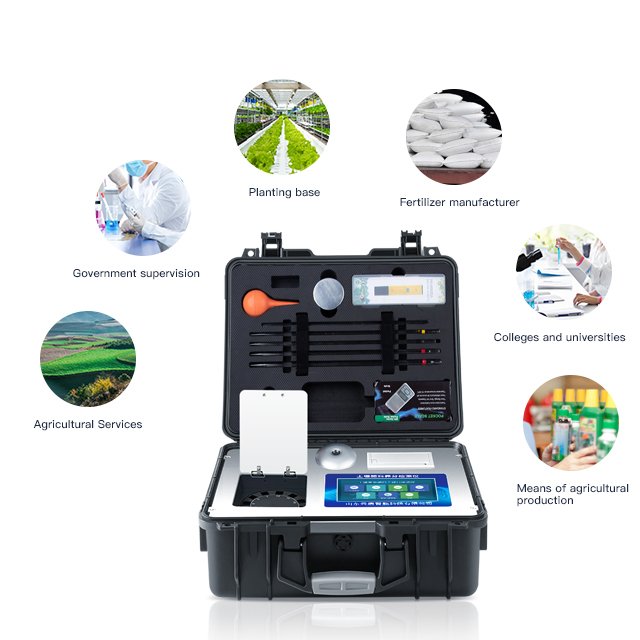 Multiparameter Soil Analyzer Test Machine Portable Scanner Detecting Agriculture Portable NPK Tester for Soil