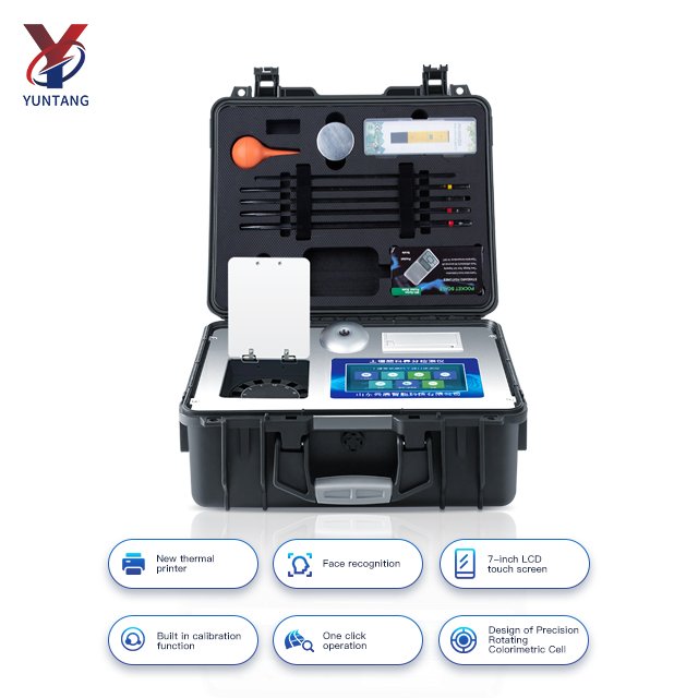 Multiparameter Soil Analyzer Test Machine Portable Scanner Detecting Agriculture Portable NPK Tester for Soil