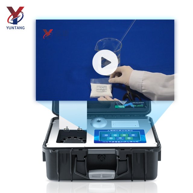 Multiparameter Soil Analyzer Test Machine Portable Scanner Detecting Agriculture Portable NPK Tester for Soil