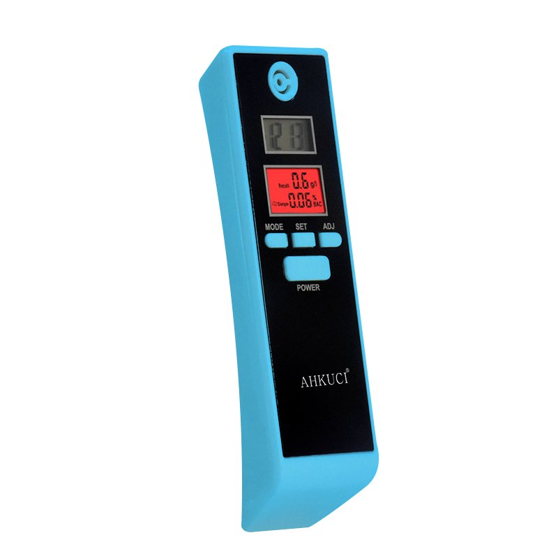 Manufacturer(original factory) new Blue color Safety Alcohol Detector Digital LCD Backlit Car Breath Alcohol Tester , AT-661s