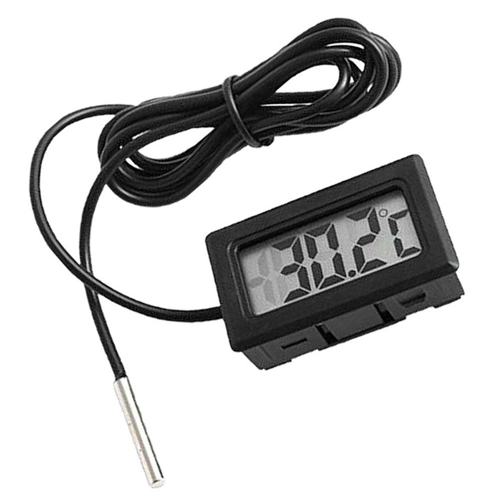 FY-10 2M 3M 5M LED Digital Thermometer Temperature Sensor Meter Detector Tester 5V 12V for Car Indoor Baby Bath Incubator