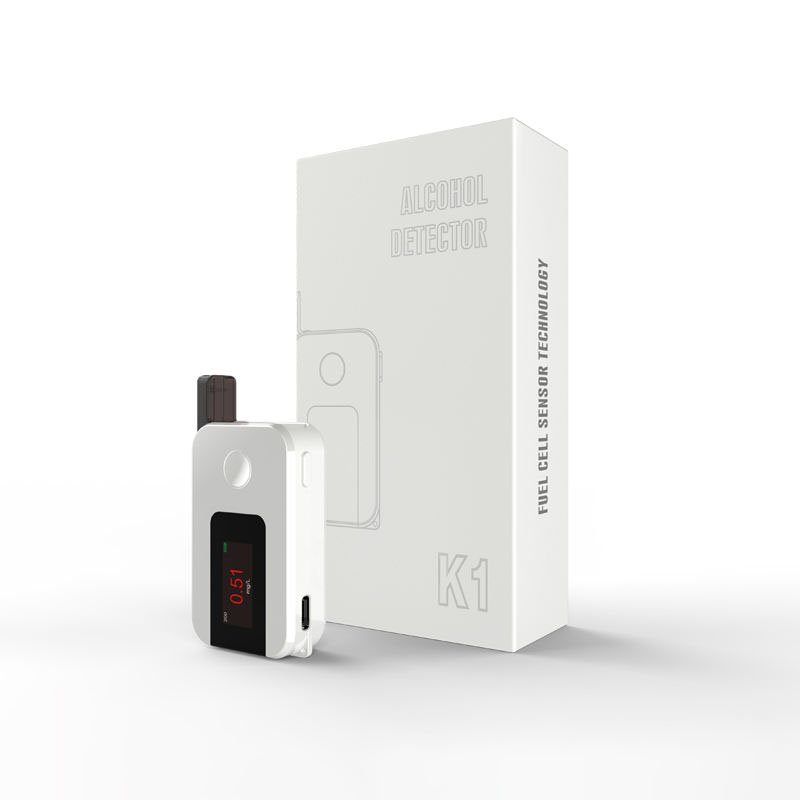 Customized Language Electrochemical Sensor Alcohol Tester Alcohole Breath Tester Breathalyzer with LCD Display
