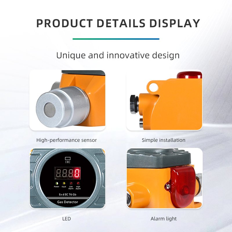 Zhongan S101 point type three-wire gas detector gas leak tester
