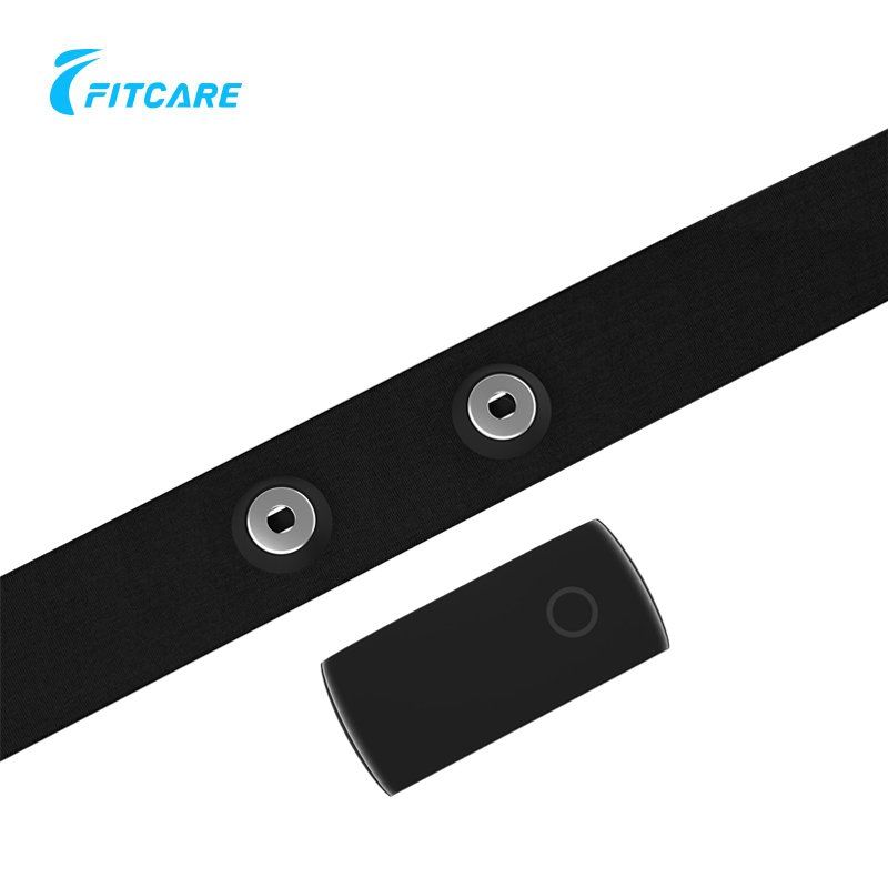 Fitcare HRM828 Rechargeable Bluetooth Ant+ with SDK Chest Strap Heart Rate Monitor Sensor in Fitness