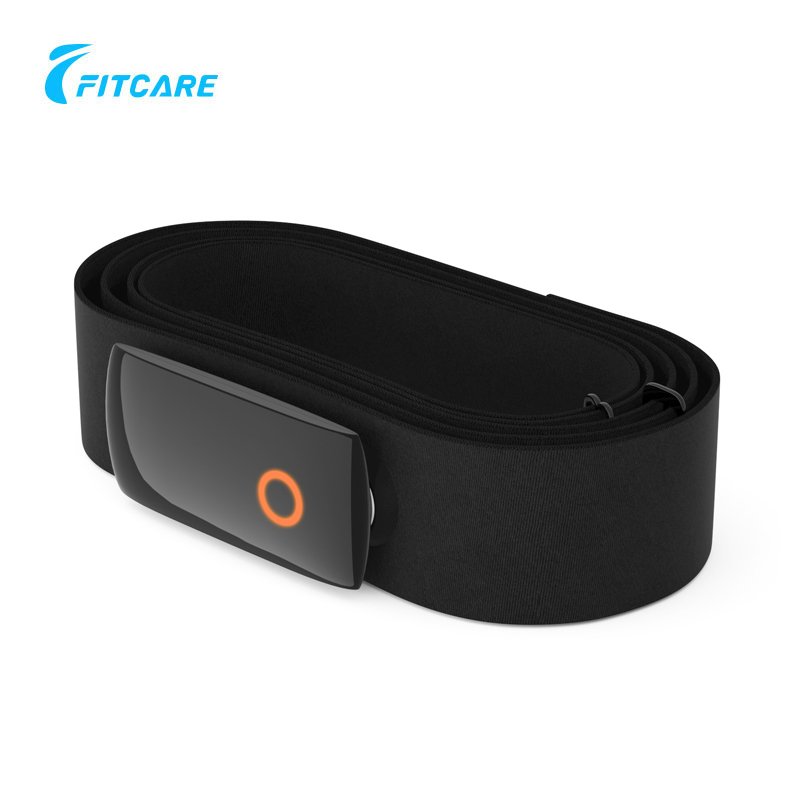 Fitcare HRM828 Rechargeable Bluetooth Ant+ with SDK Chest Strap Heart Rate Monitor Sensor in Fitness