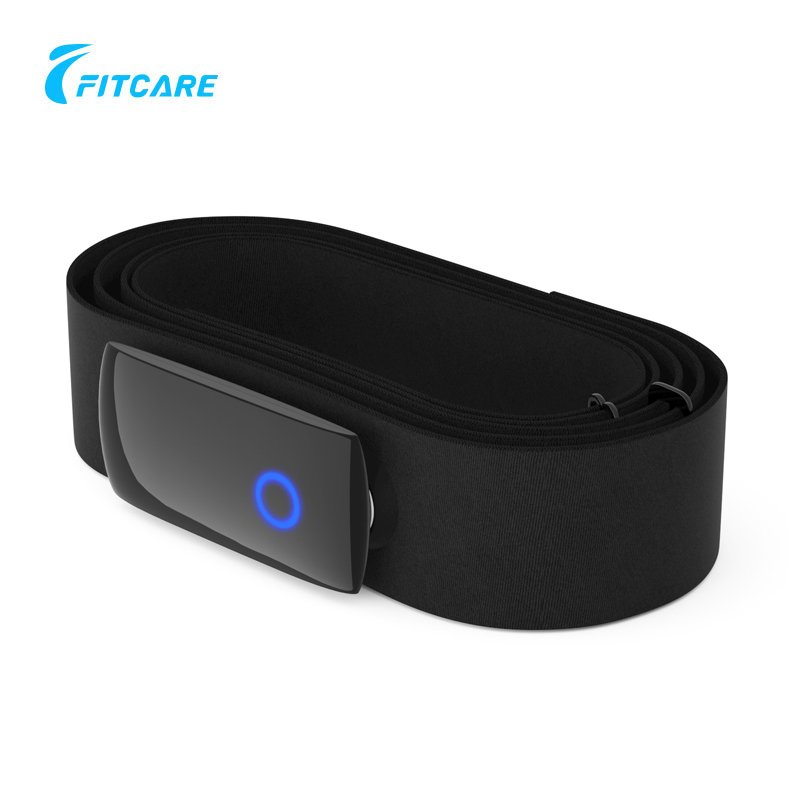Fitcare HRM828 Rechargeable Bluetooth Ant+ with SDK Chest Strap Heart Rate Monitor Sensor in Fitness