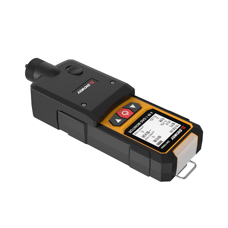 4 in 1 gas detector toxic carbon monoxide combustible hydrogen sulfide oxygen concentration alarm SNDWAY SW-7500A