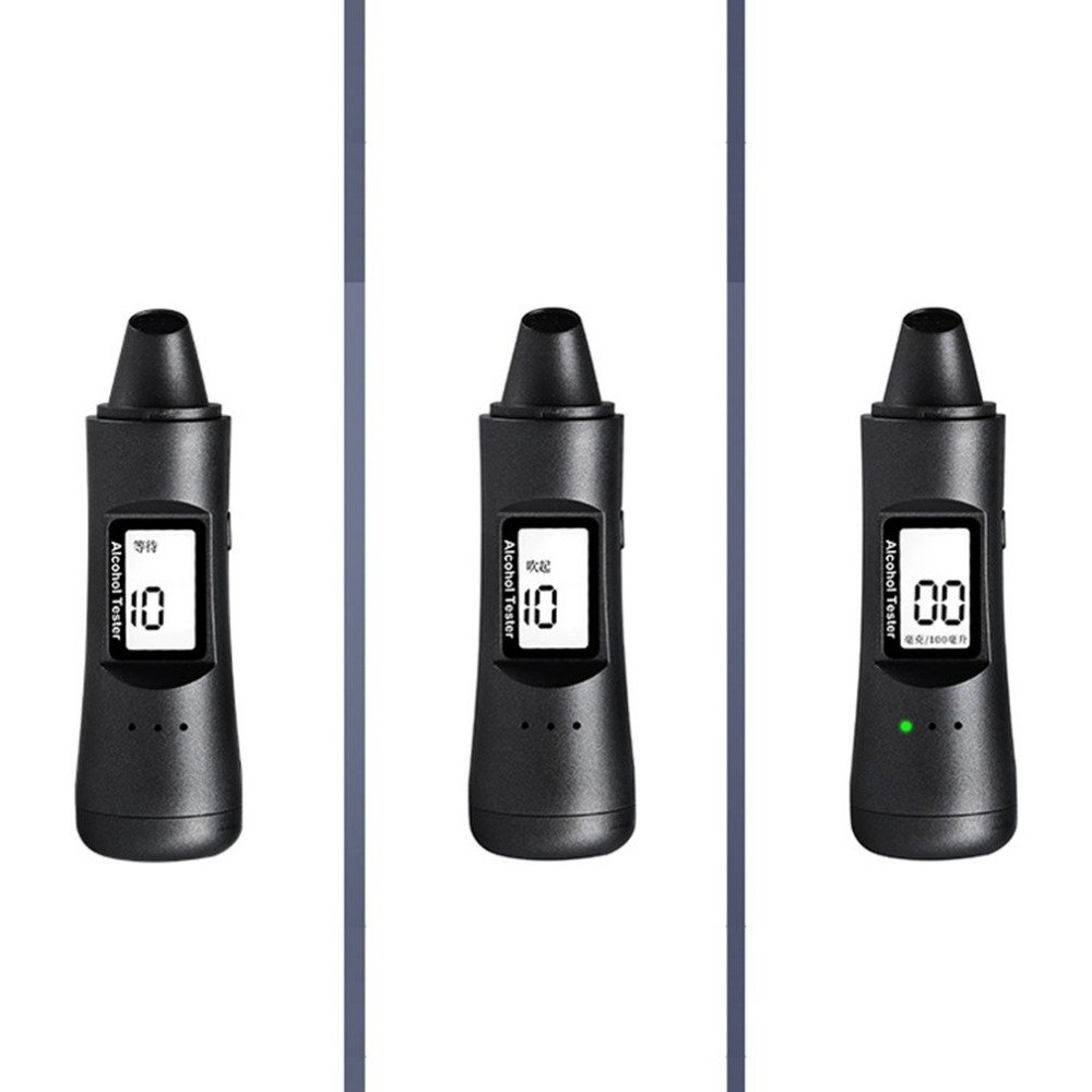 GREENWON Breathalyzer USB Charging Alcohol Breath Tester BAC Sensor Drive Safety Digital Alcohol Detector