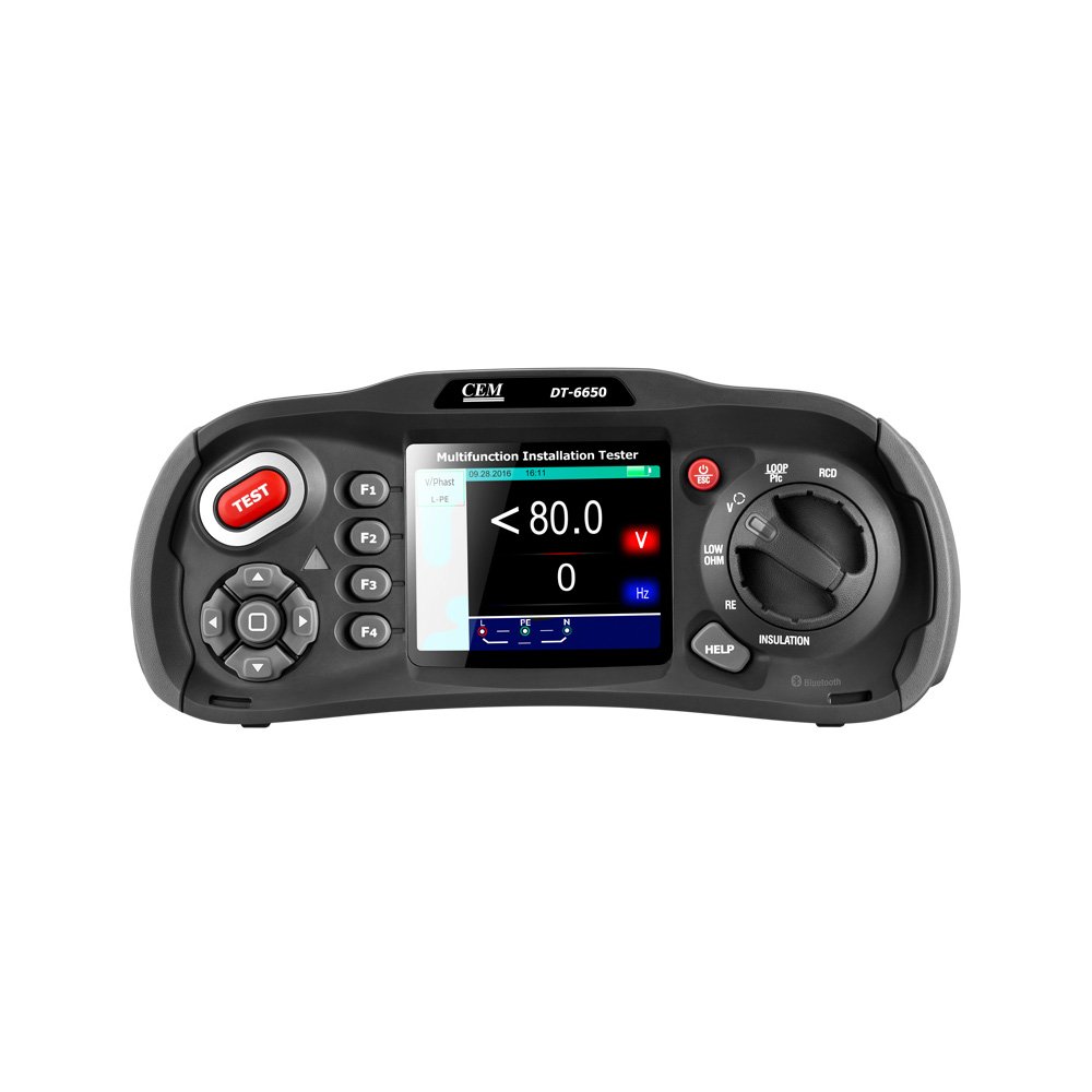 CEM DT-6650 Multifunction Electrical Installation Tester