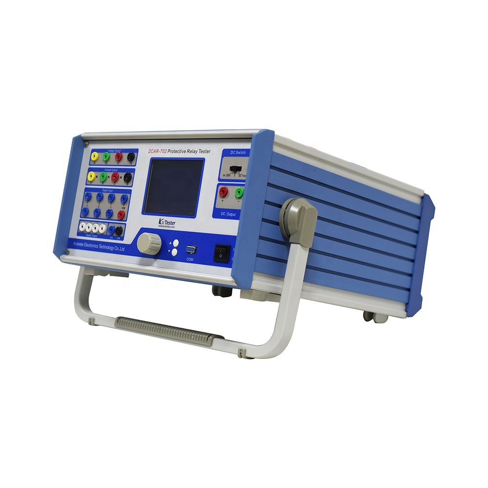 Automatically Multifunction 3 Channels Current And 4 Channels Voltage Secondary Injection Test Kit Protective Relay Tester