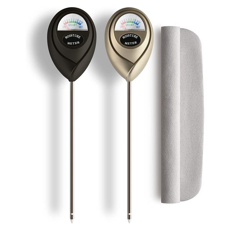 High quality garden moisture detector accurately measures soil moisture meter at root level to prevent over or under watering