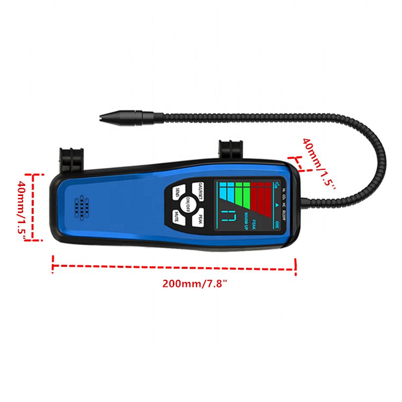 High Sensitivity HVAC Advanced Refrigerant Freon Leak Detector Infrared Sensor Halogen Leakage Tester Checker
