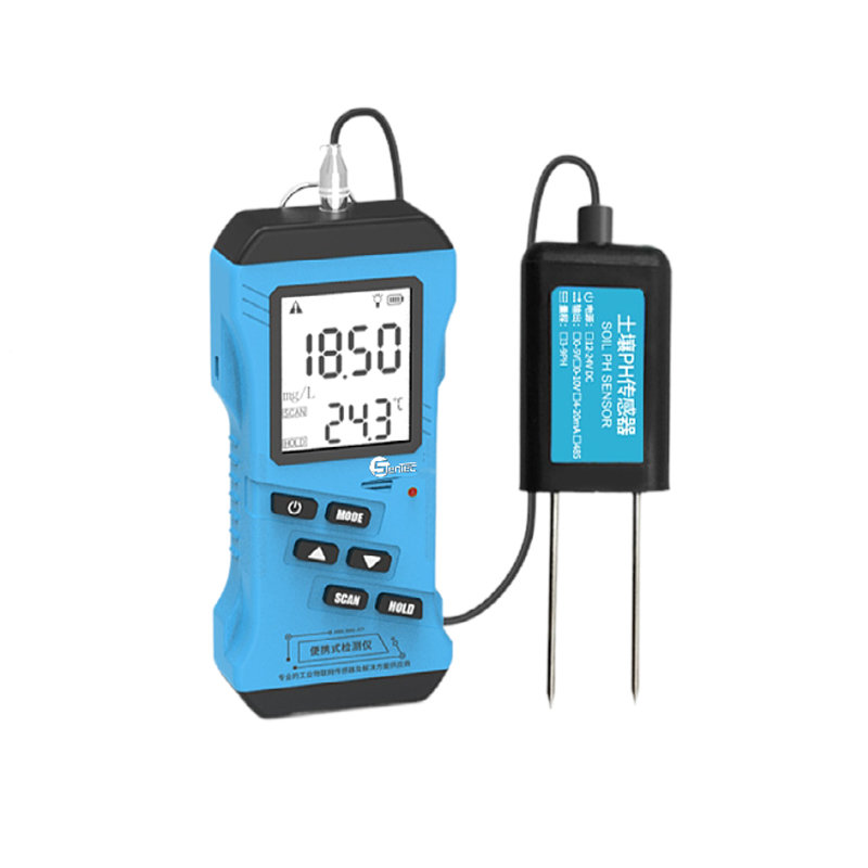 Handheld 7in1 Integrated Soil EC Tester Portable Soil PH Analyzer Soil NPK Sensor Data Logger