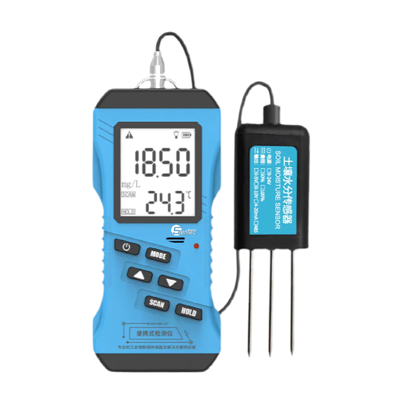 Handheld 7in1 Integrated Soil EC Tester Portable Soil PH Analyzer Soil NPK Sensor Data Logger