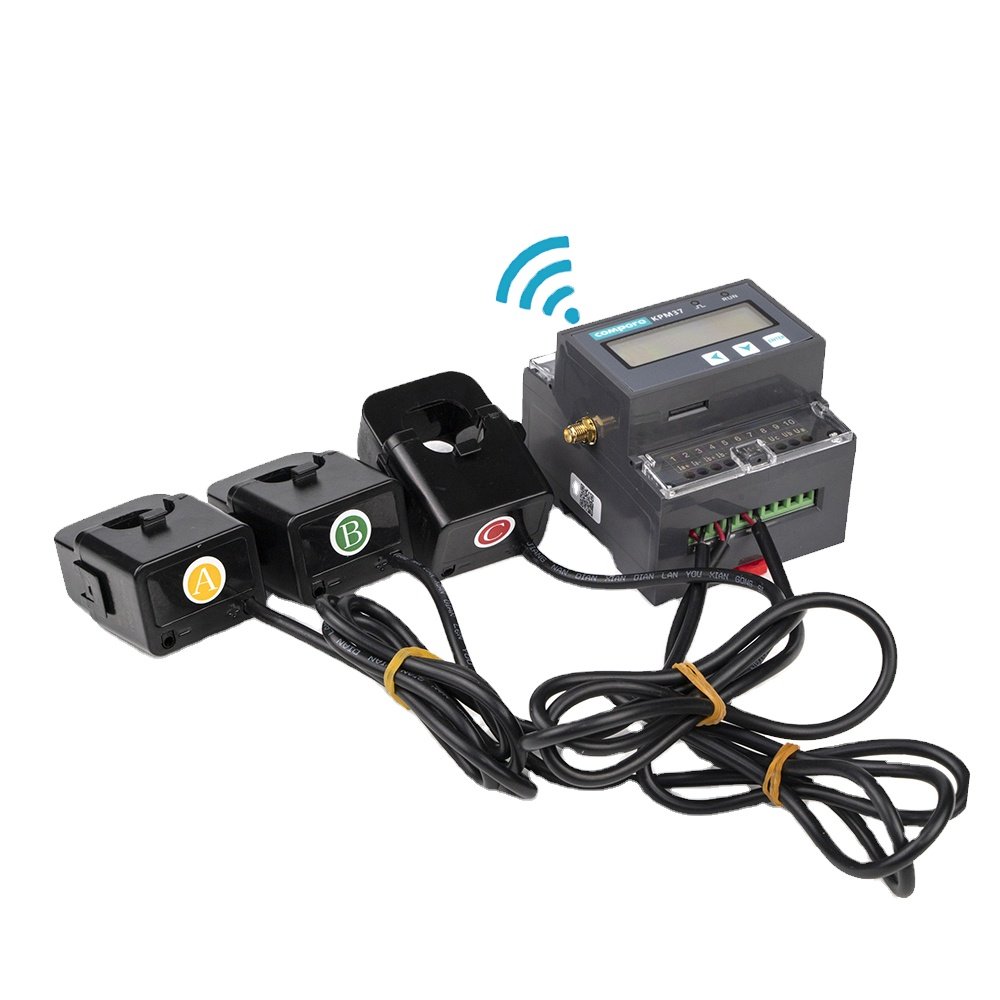 3 Phase Electricity Meter Max Demand Measure Power Data Logger Solar Energy Monitor Smart Energy Meter WIFI