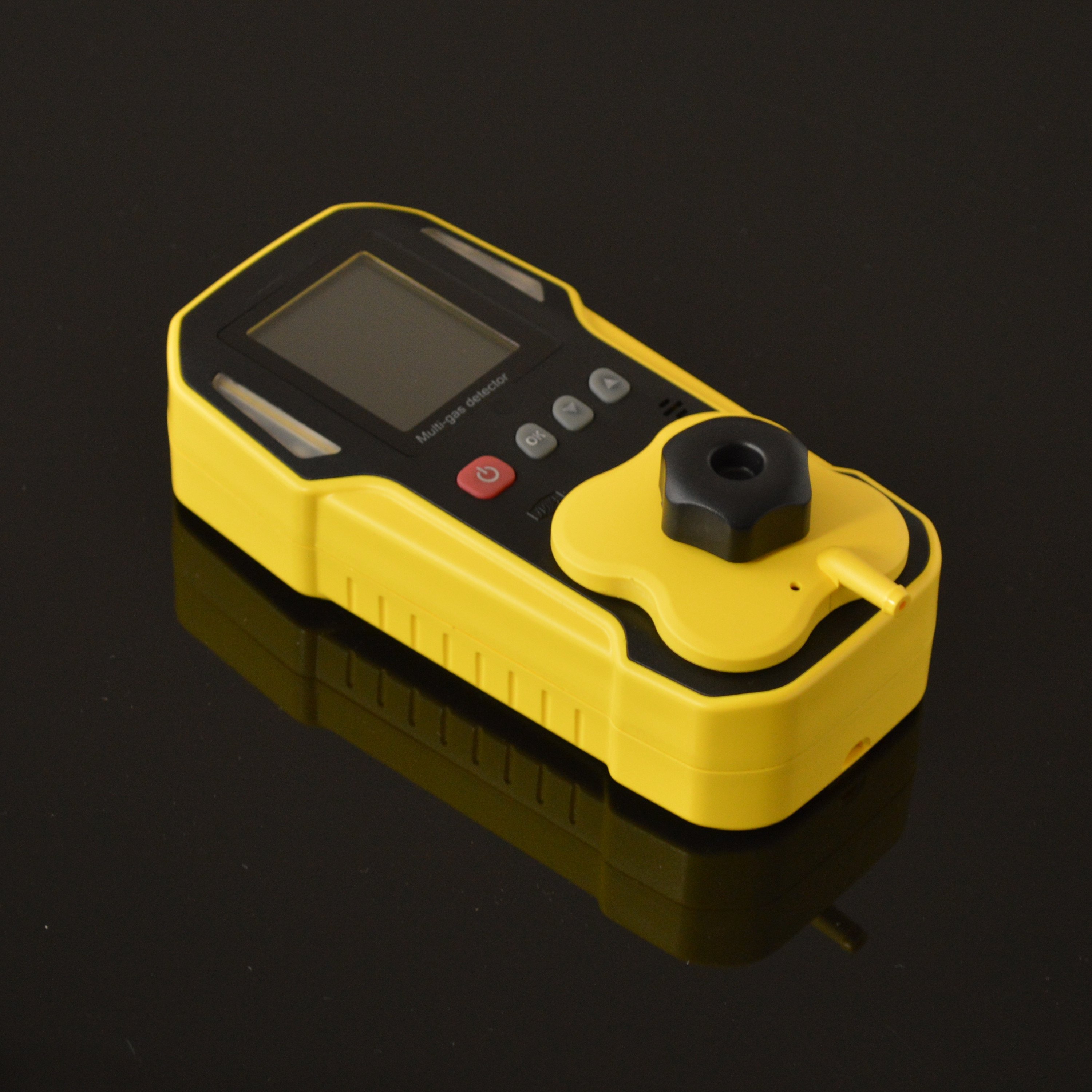 CH4 CO H2S O2 Gas detecting analyzer, Handheld industrial multi 4 gas detecting alarm explosive gas monitor