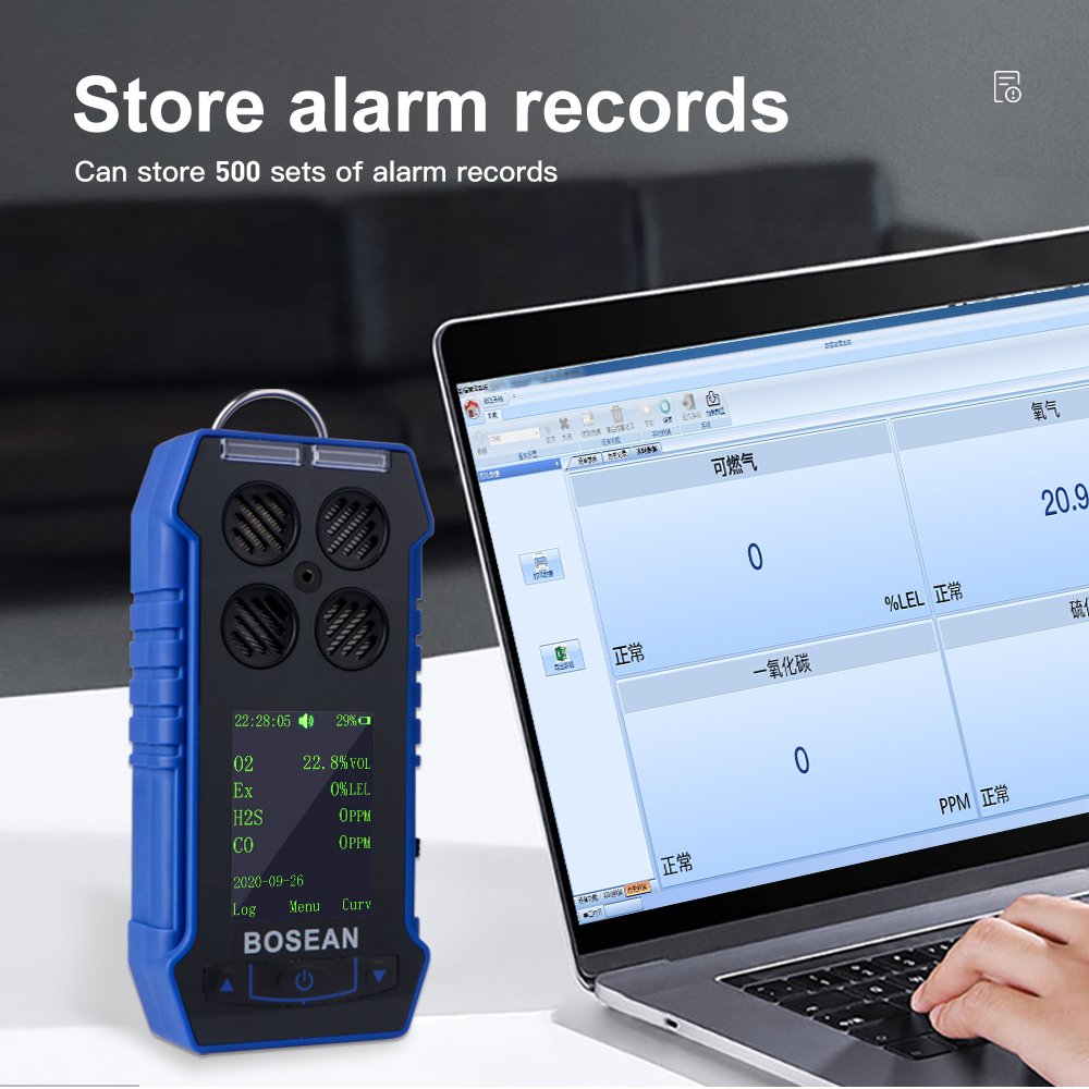 Bh4s Portable Multigas detector Portable Multi Gas Detector With Good Quality