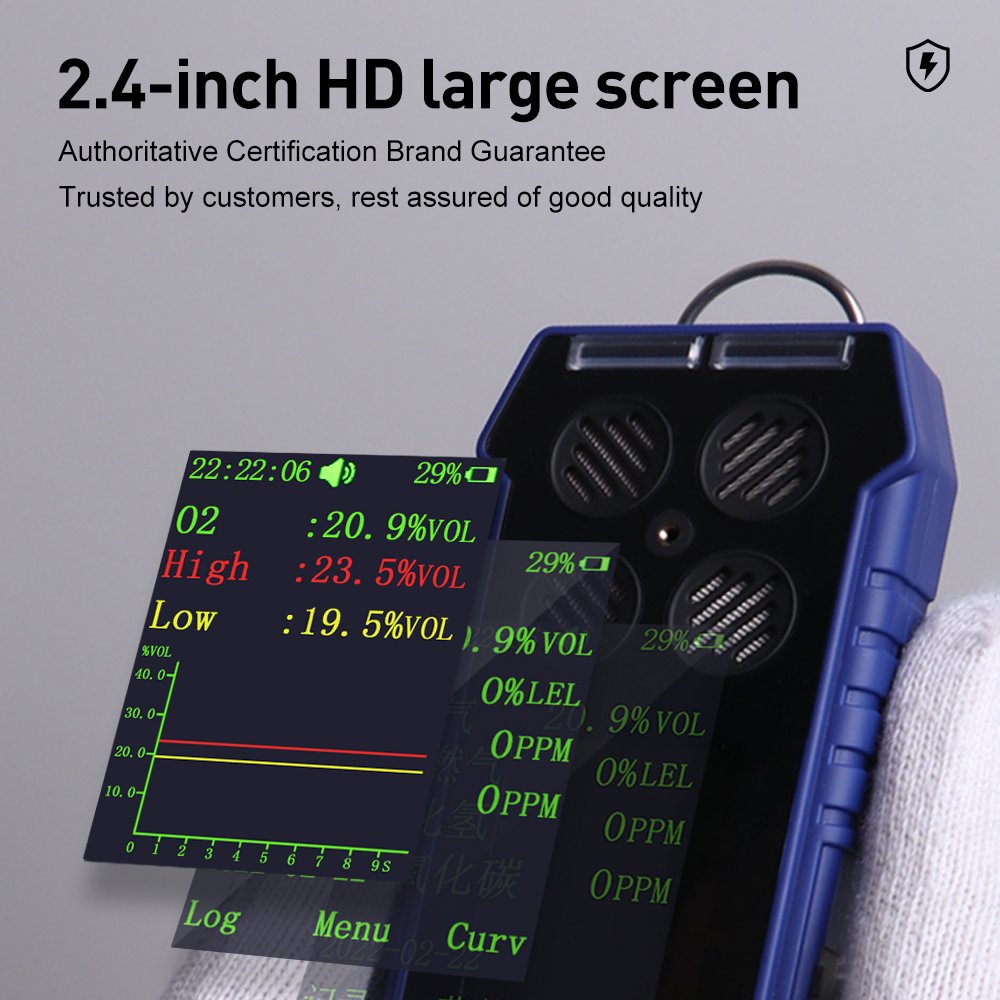 Bh4s Portable Multigas detector Portable Multi Gas Detector With Good Quality