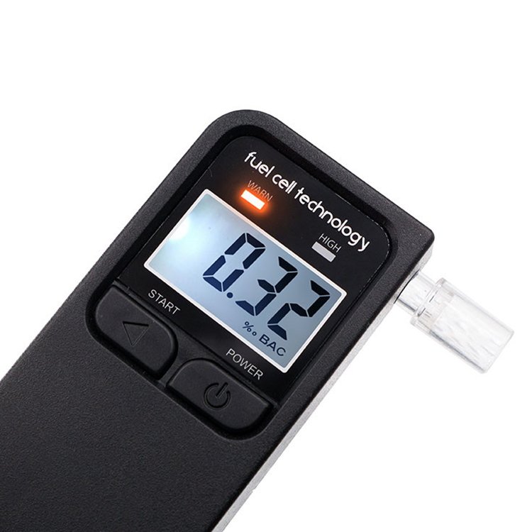 Popular Alcohol Breath Tester High Performance Portable Fuel Cell Breathalyzer