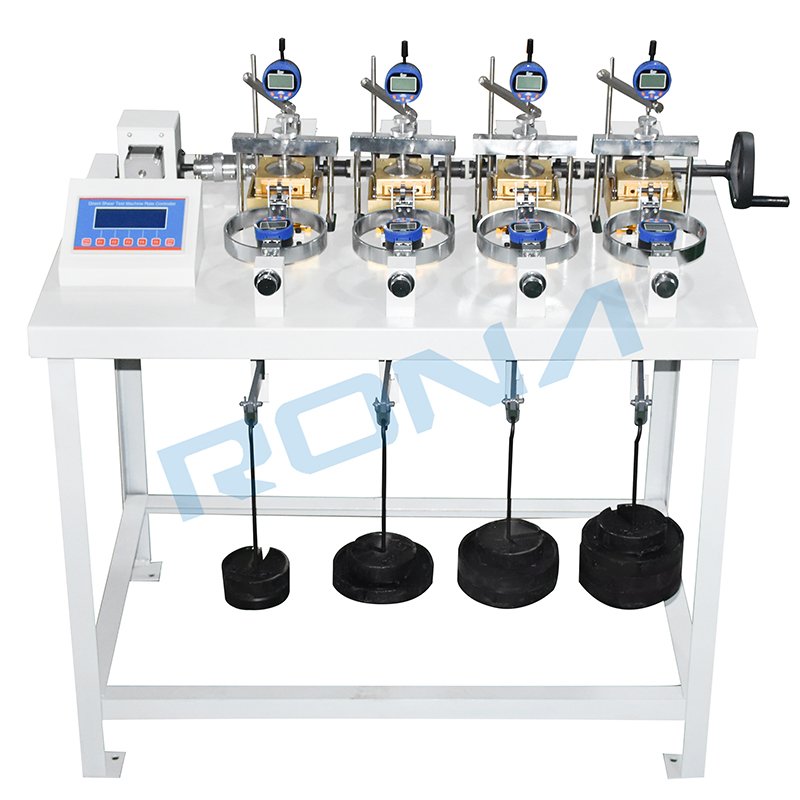 Automatic Soil Quadruple Direct Shear Tester Digital Display Soil Shear Tester Factory Direct Sales