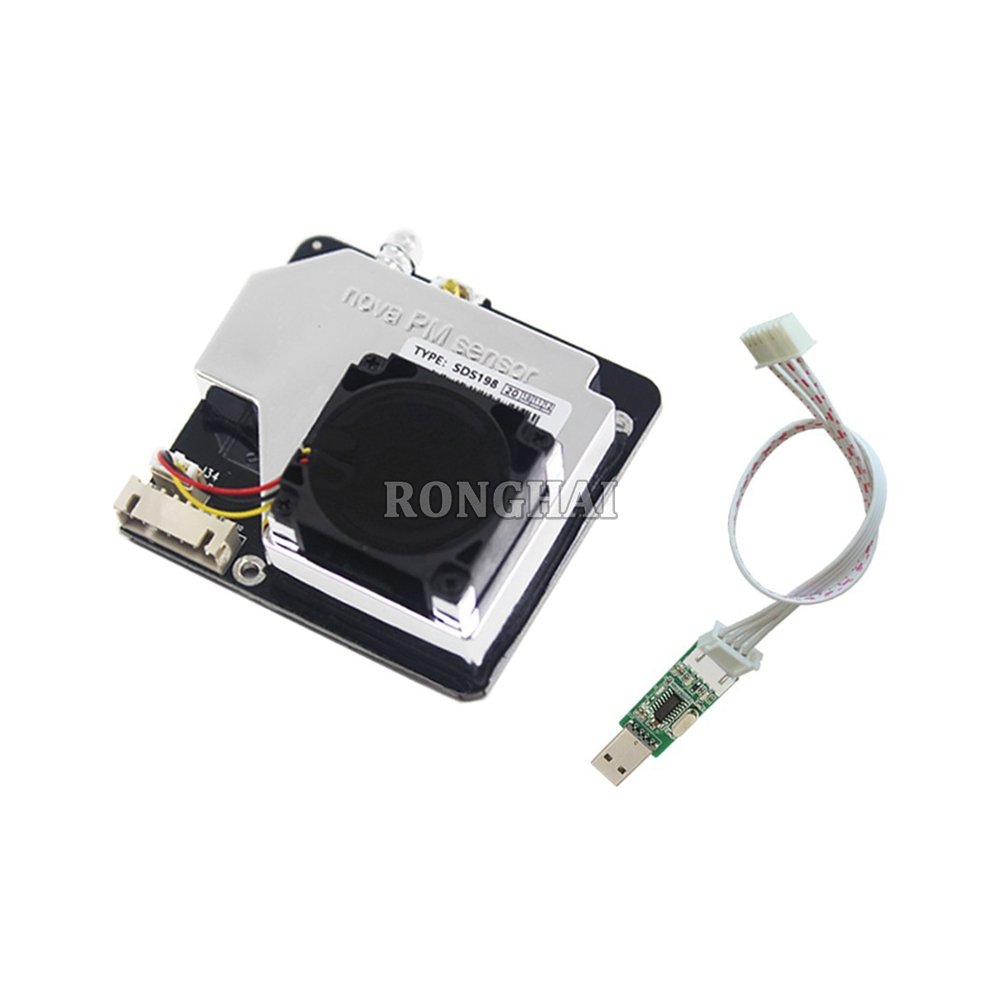 High Precision Digital Output TSP Sensor Air Quality Detection Tester Detector PM100 Particle Laser Dust Sensor Module SDS198