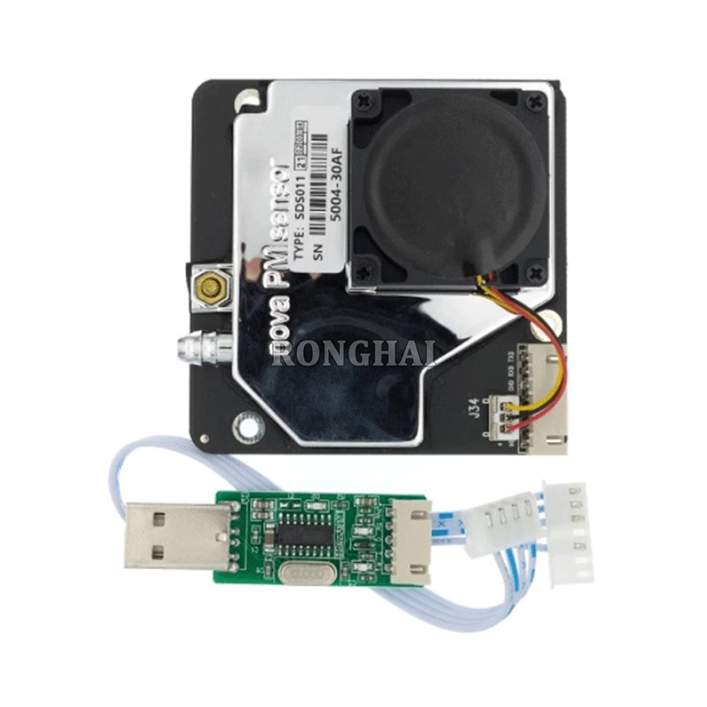 High Precision Digital Output TSP Sensor Air Quality Detection Tester Detector PM100 Particle Laser Dust Sensor Module SDS198