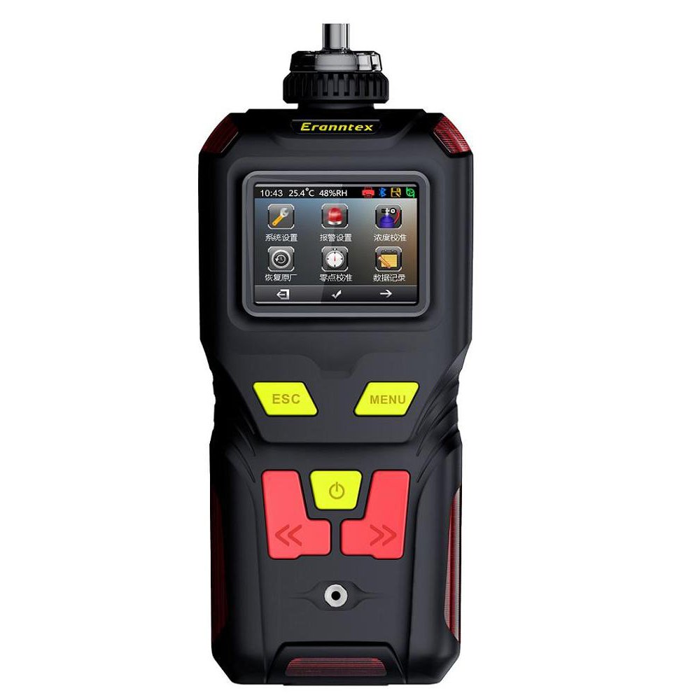 High Precision CO H2S O2 Ex(LEL CH4) 4 gas detector pump type multi gas detector meter toxic and harmful gas sensor