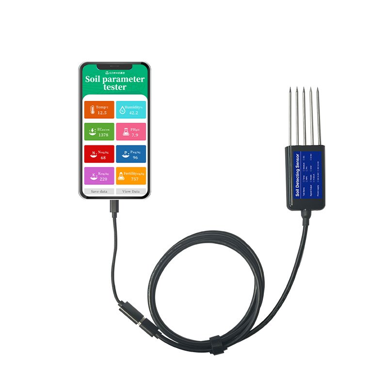 Next-Gen 8-in-1 Soil Sensor For Pro-Level Gardening Insights
