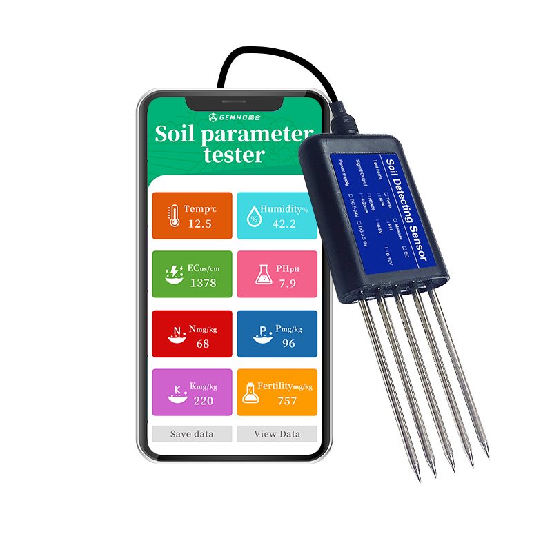 Next-Gen 8-in-1 Soil Sensor For Pro-Level Gardening Insights
