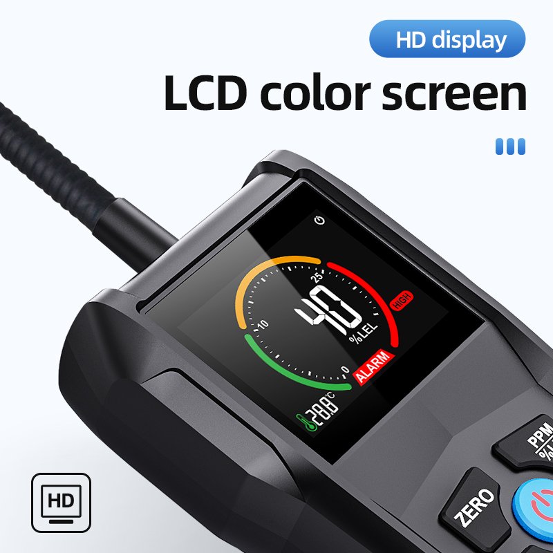 Combustible Gas Analyzer CGD02A methan Leak Location Tester Concentration Meter Smart Sensor carbon monoxide Gas Leak Detector